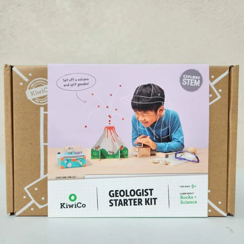 NEW KiwiCo. Kiwi Co. Geologist Starter Science Kit Craft Experiments School